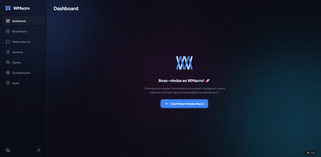 WMacro Web Application